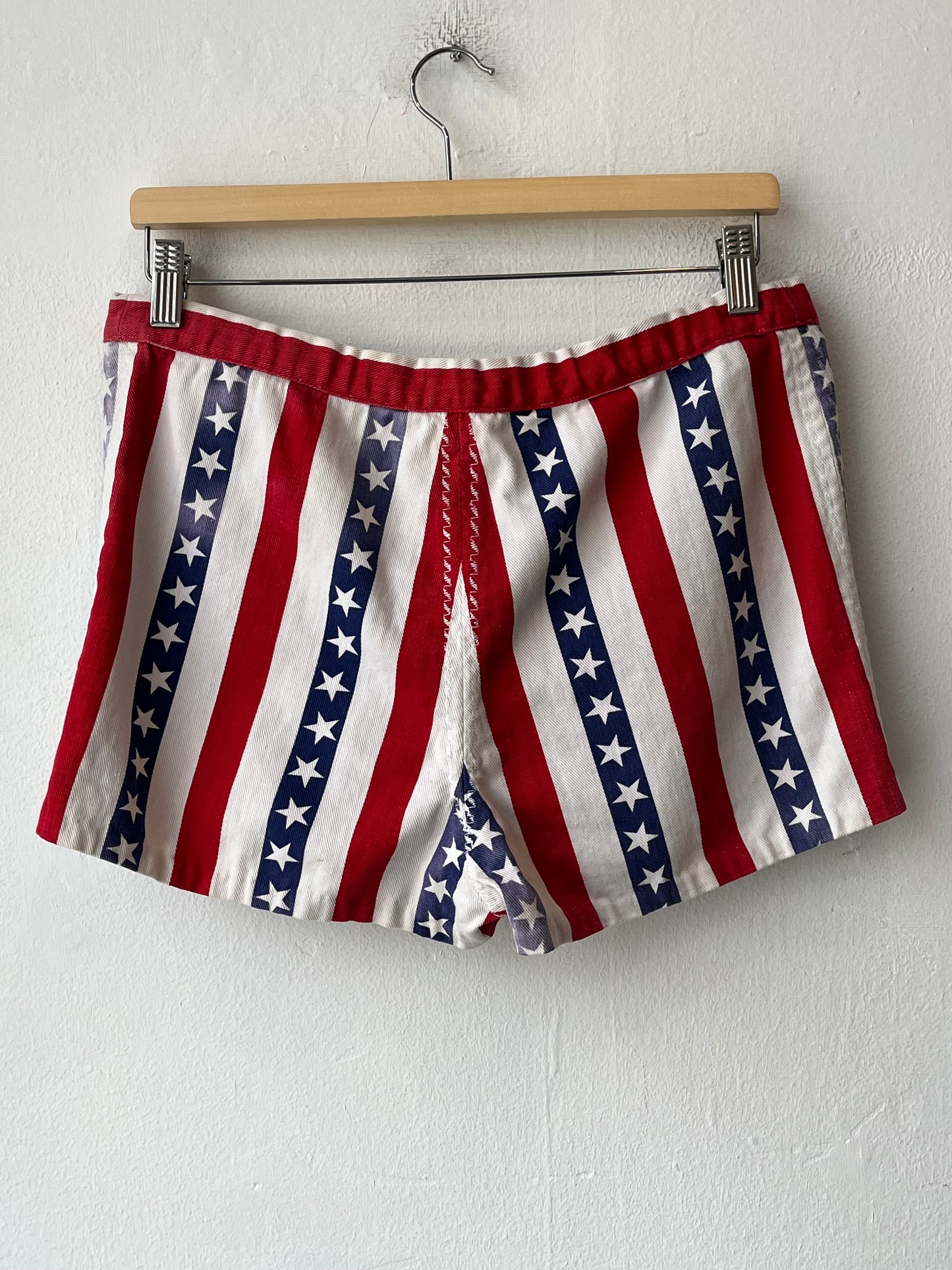 70's American Flag Shorts 30"