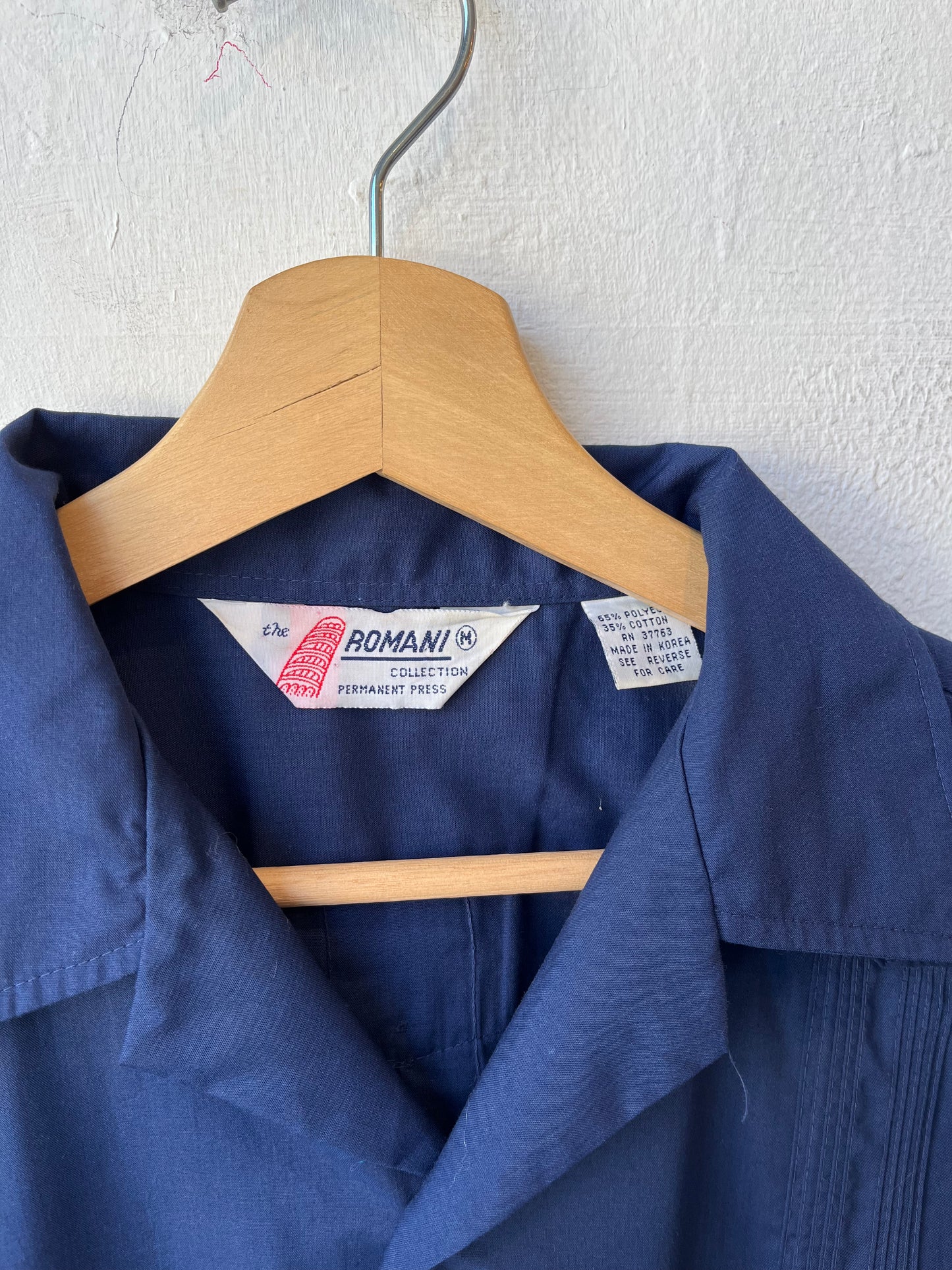 80's Guayabera Shirt