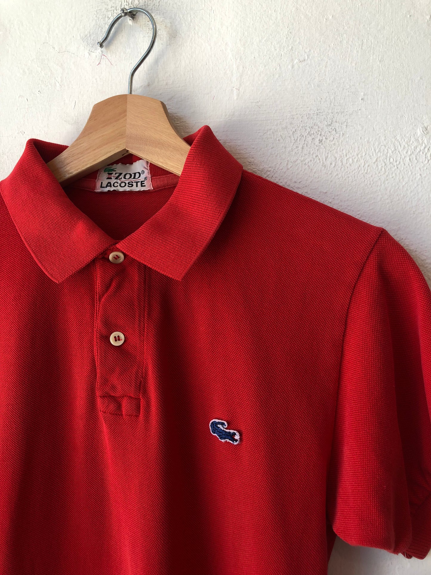 90's Lacoste Red Polo