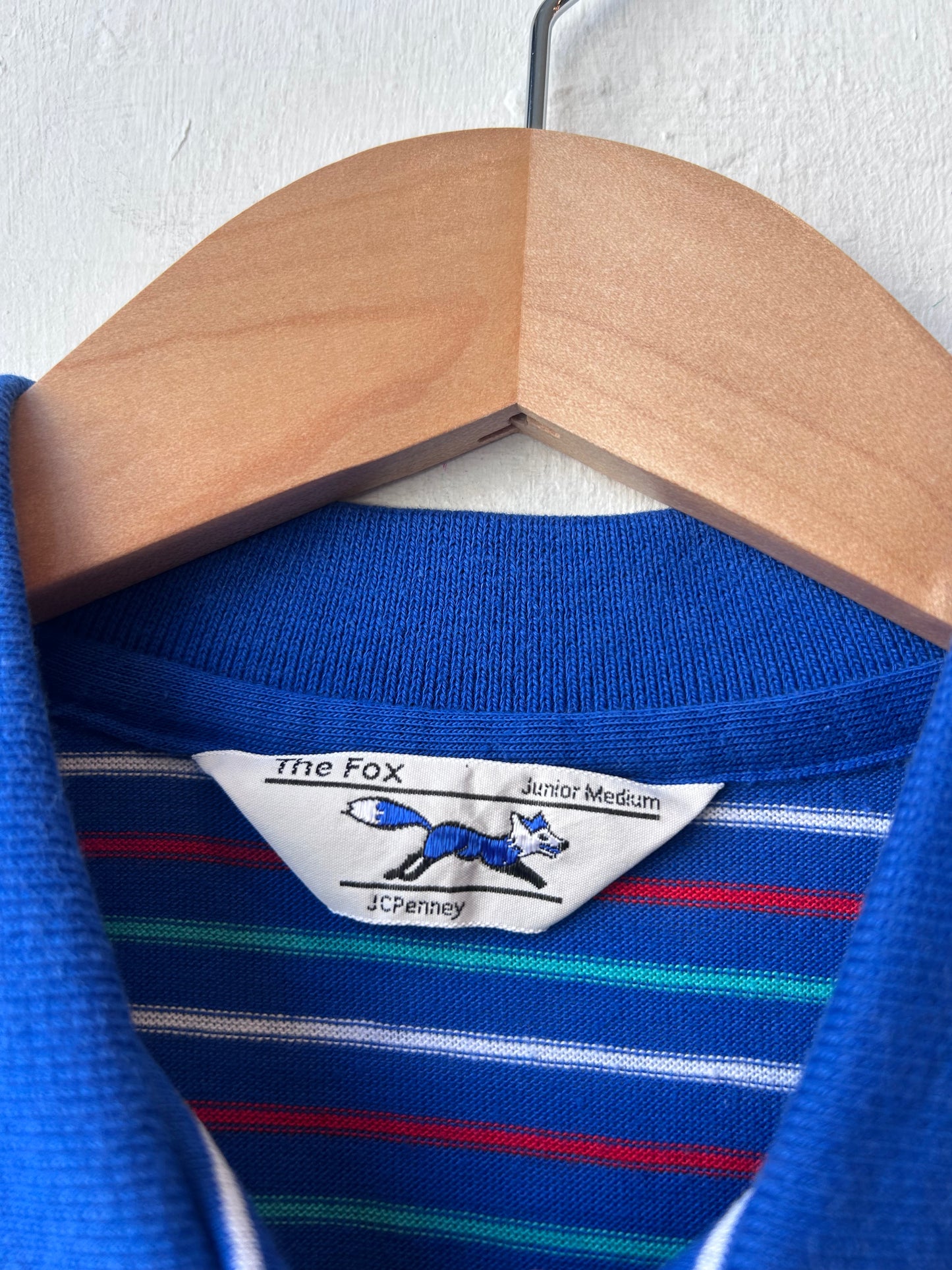 80’s Striped Polo Shirt