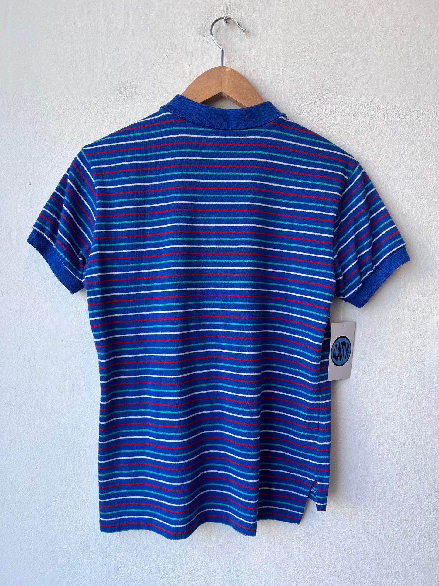 80’s Striped Polo Shirt