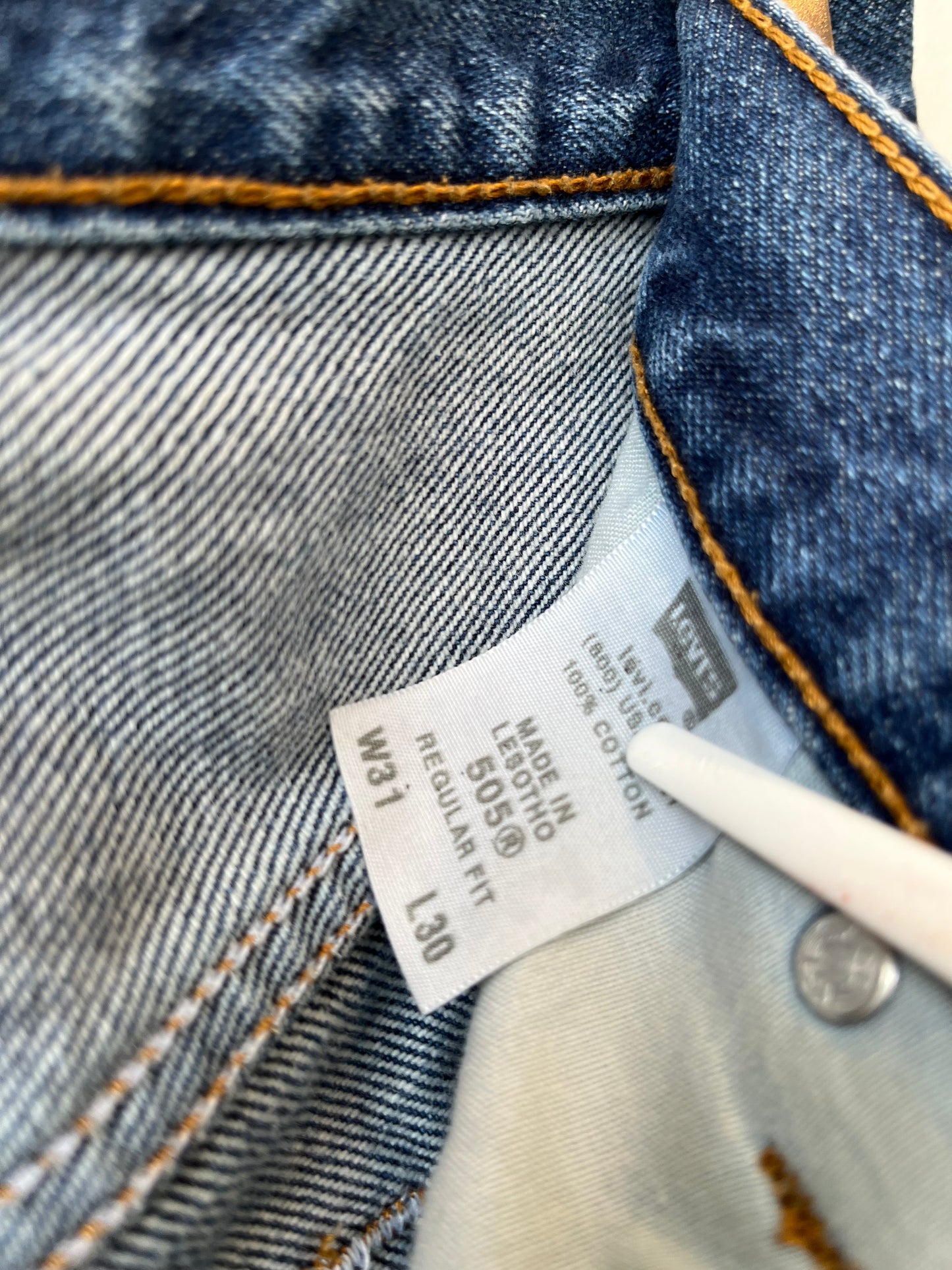 Y2K Levi's 505 29"