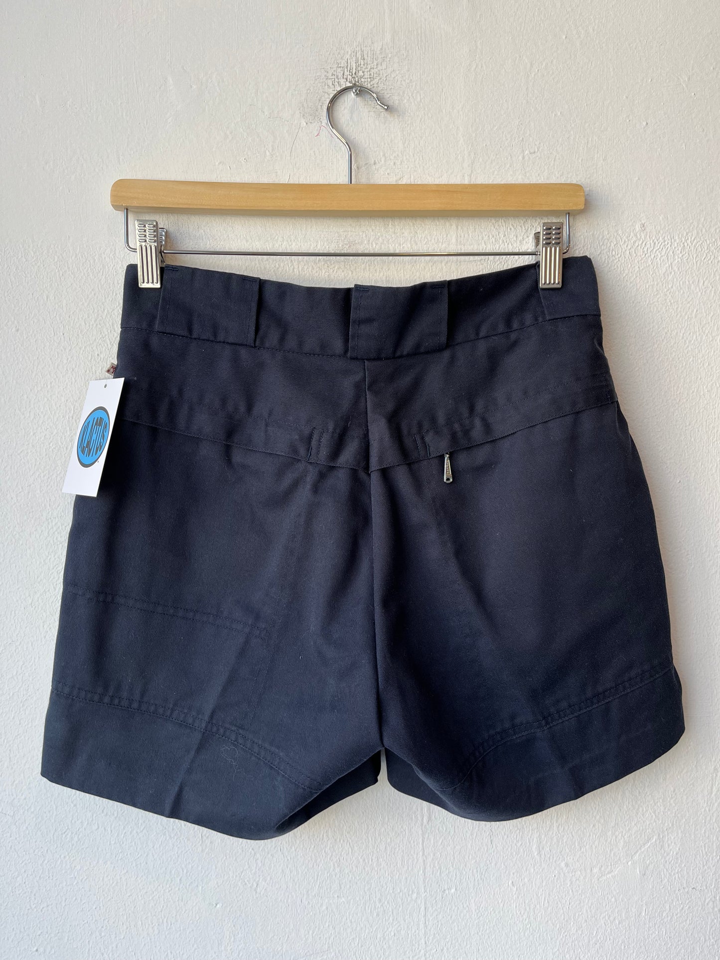 80's Navy Safari Shorts 27"