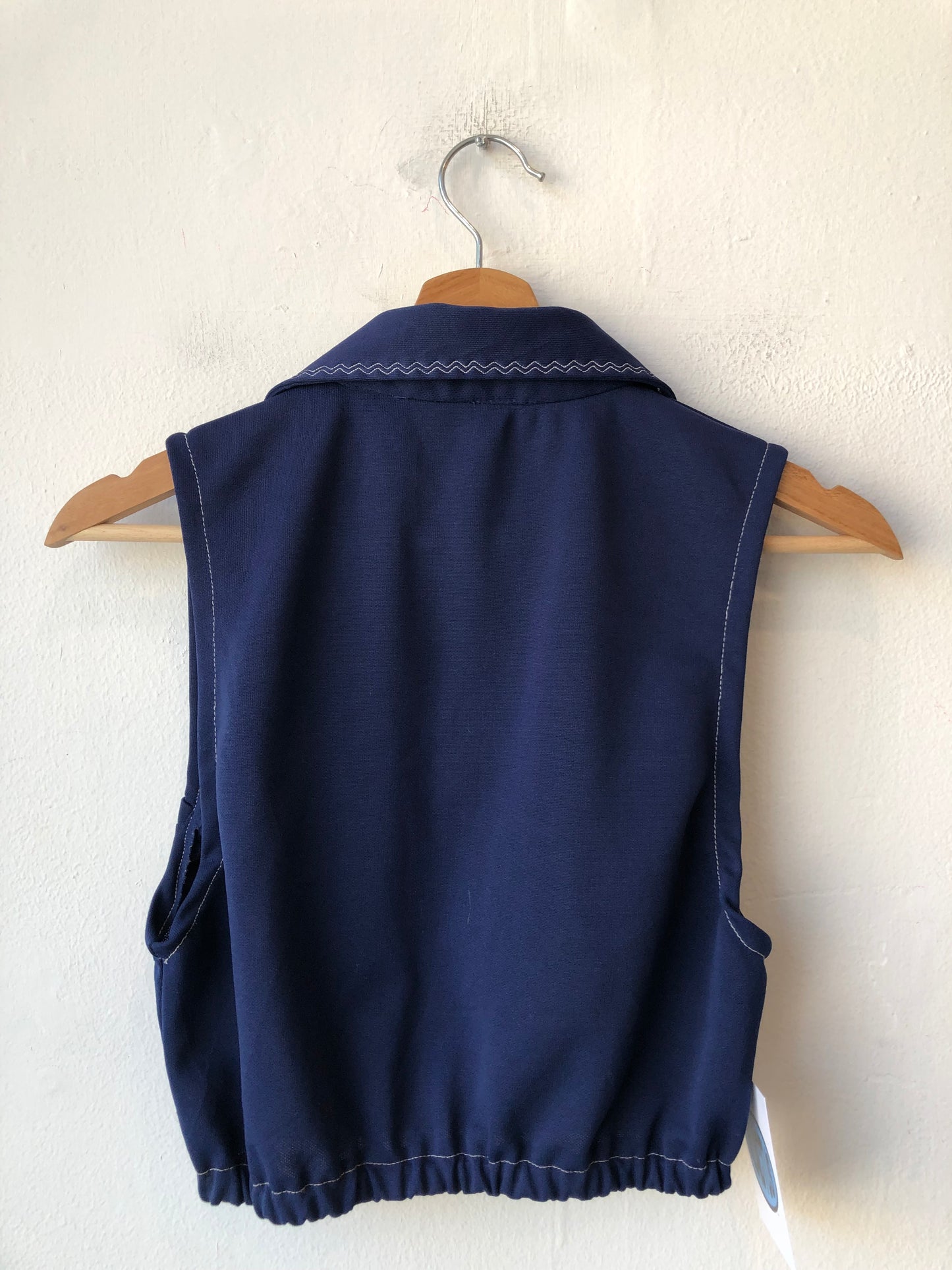 70's Collared Tank Top