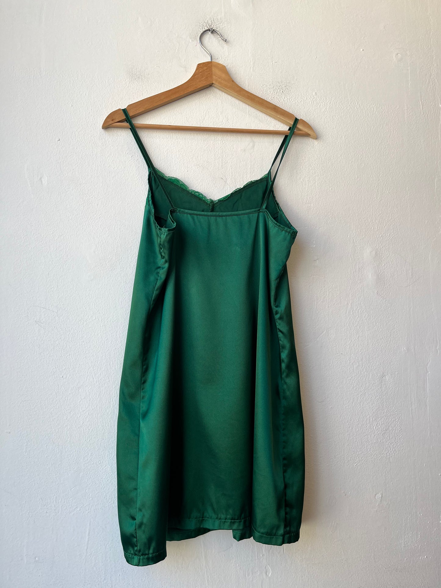 Y2K Green Slip Dress
