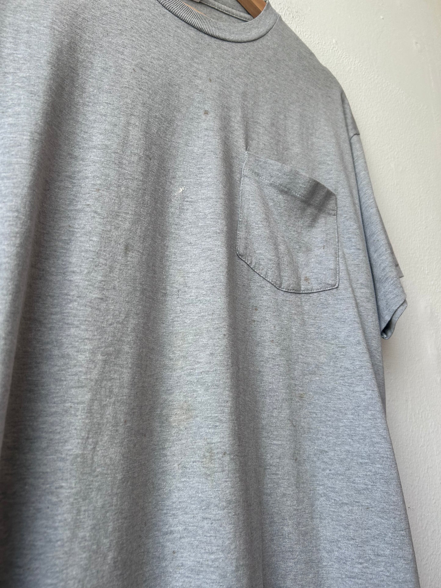 90's Grey Pocket T-Shirt