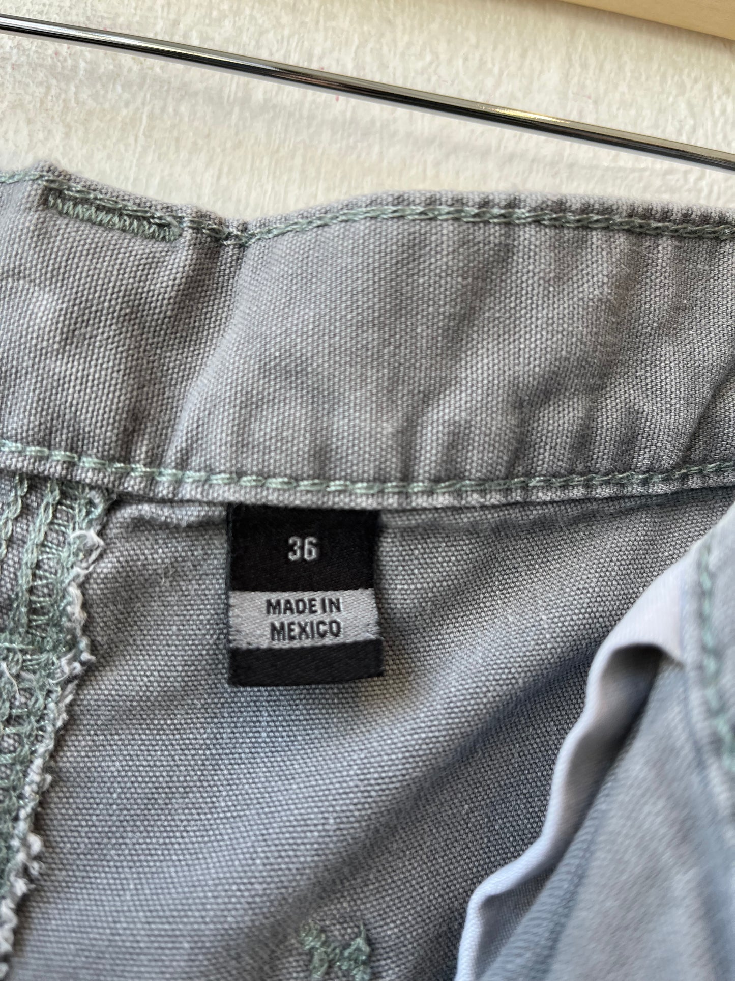 Y2K Gray Carhartt Carpenter Shorts 34"
