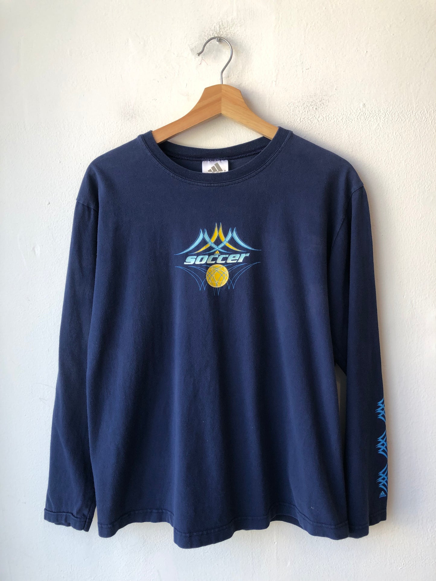 Y2K Adidas Soccer T-Shirt