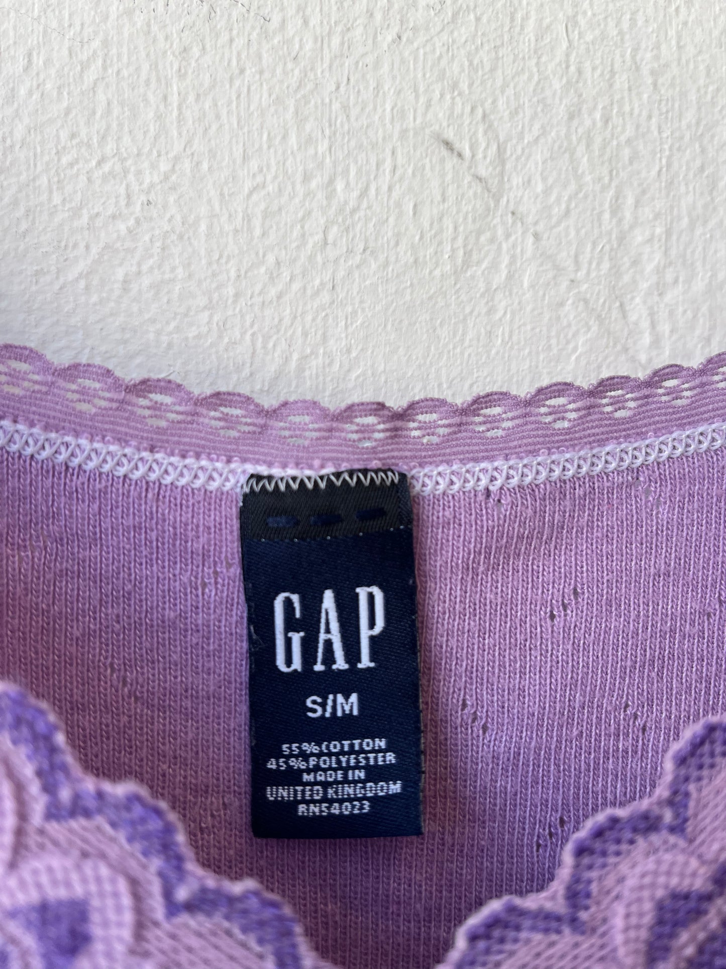 Y2K GAP Lavender Camisole