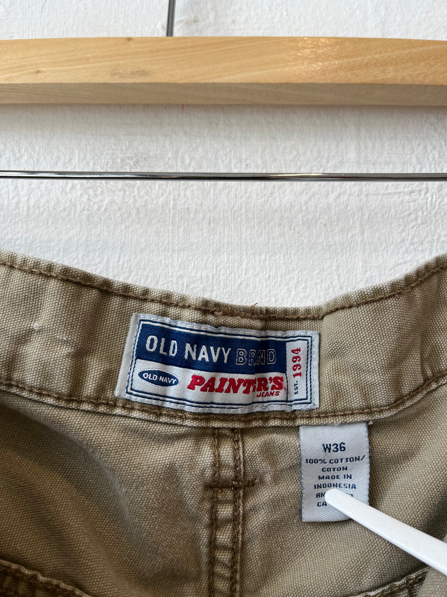2005 Old Navy Painter's Shorts 34"
