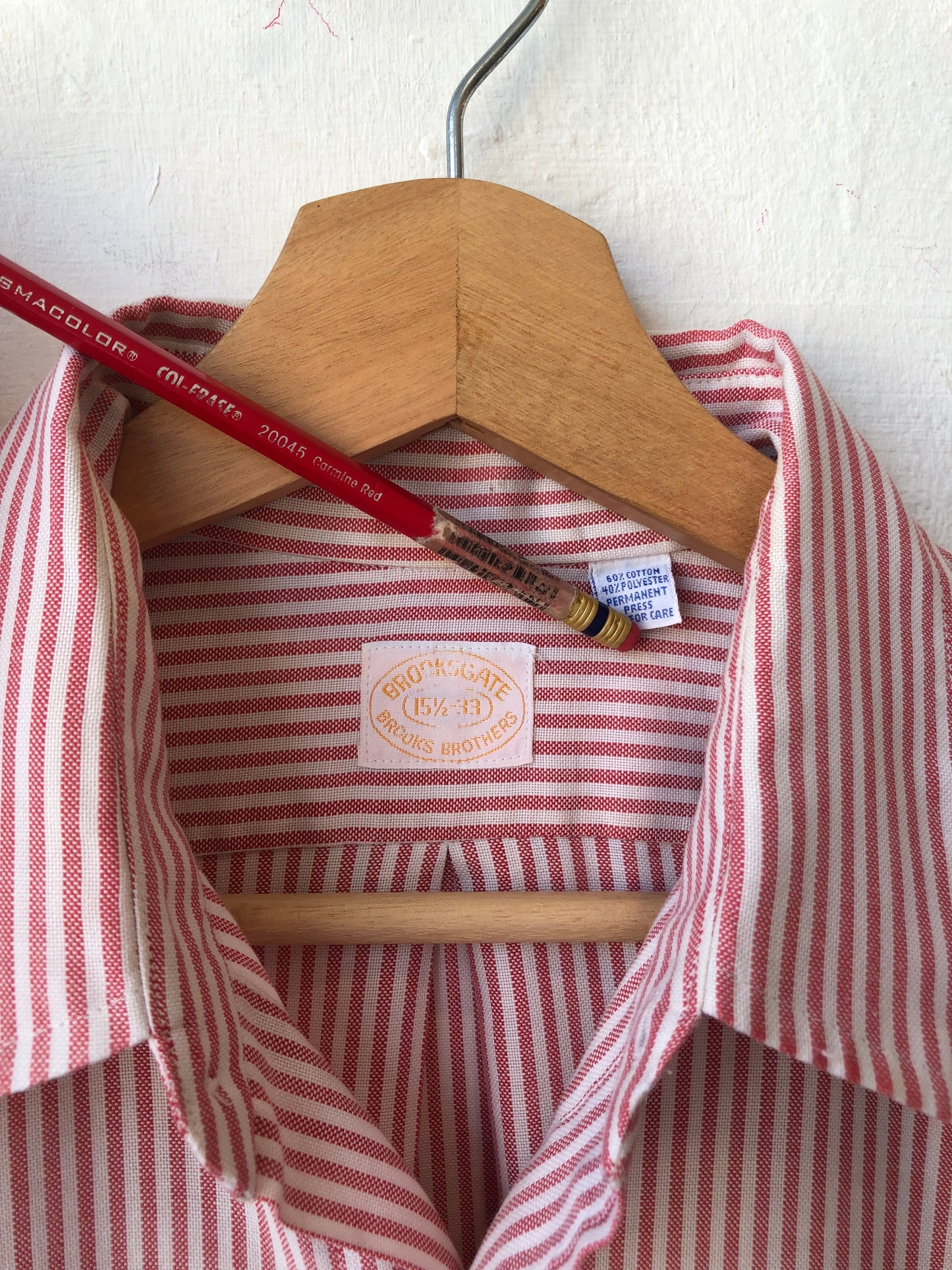 90's Striped Brooks Brothers Button Up
