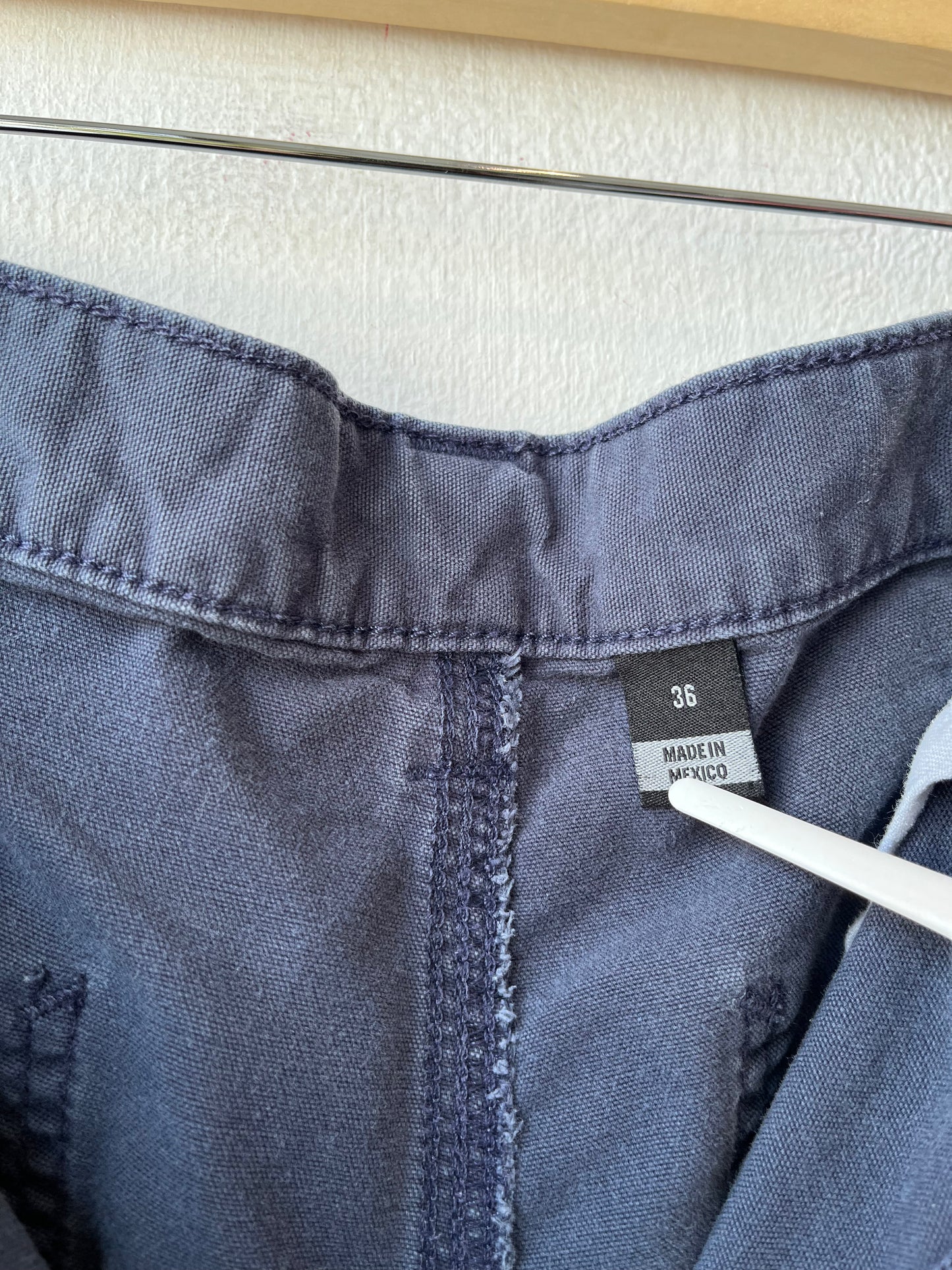Y2K Navy Carhartt Shorts 34"