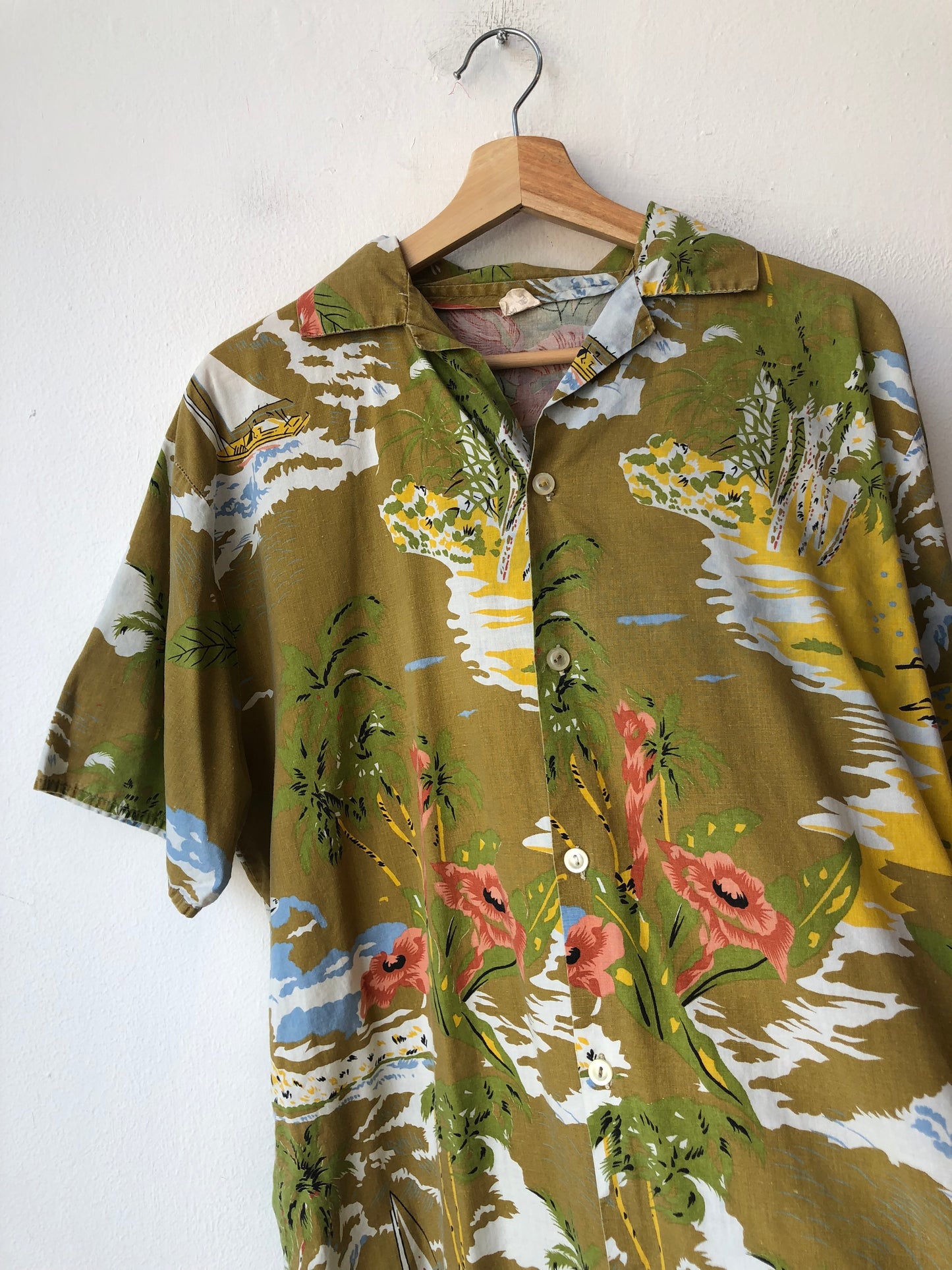 90's Italian Beach Shirt