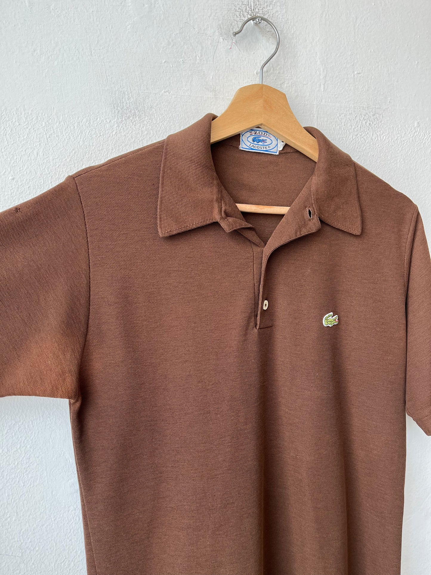 90's Brown Lacoste Shirt