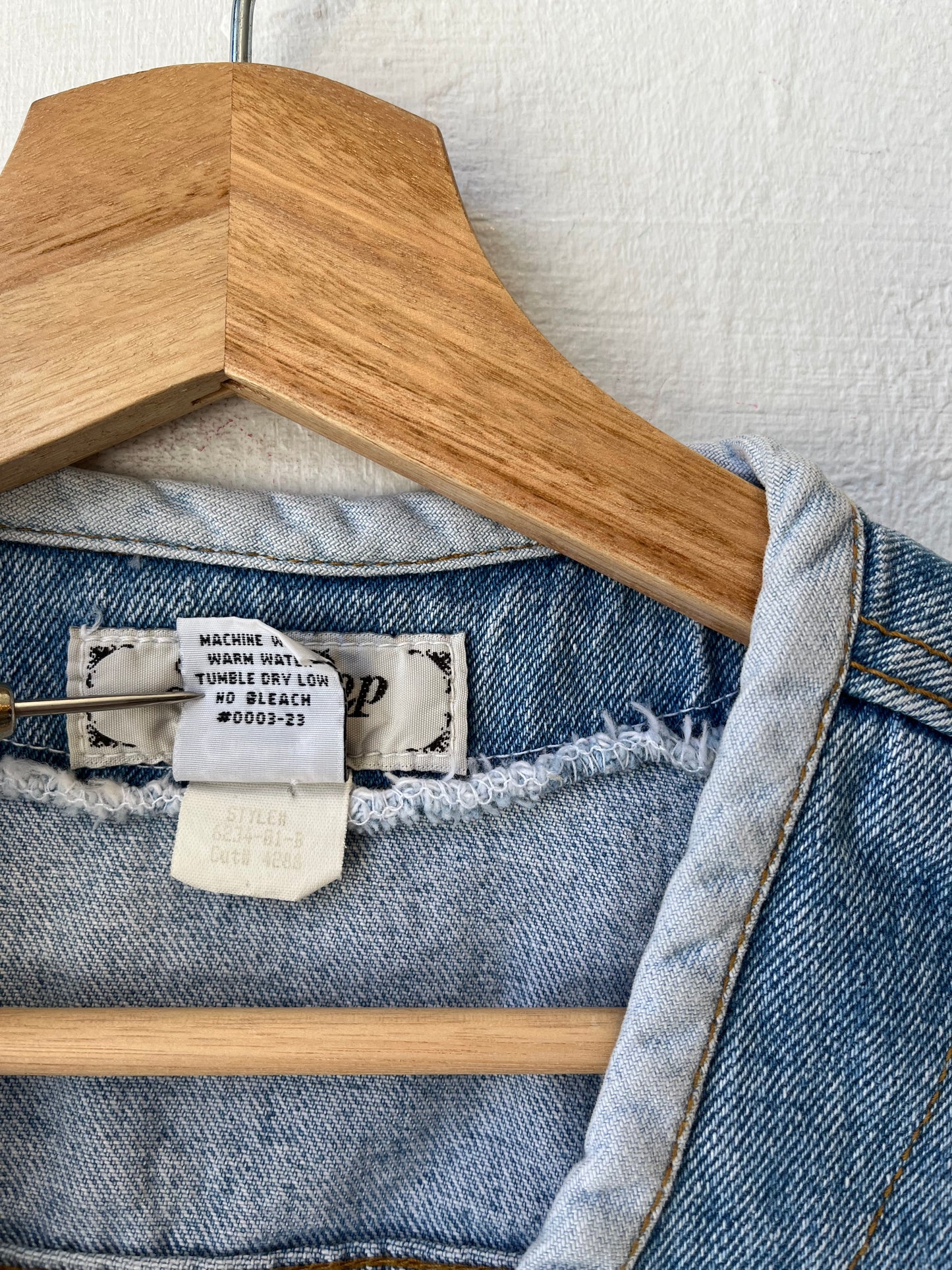 90's Denim Vest