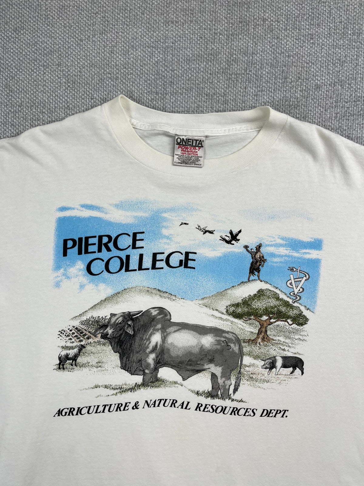 90's Pierce College Agriculture T-Shirt