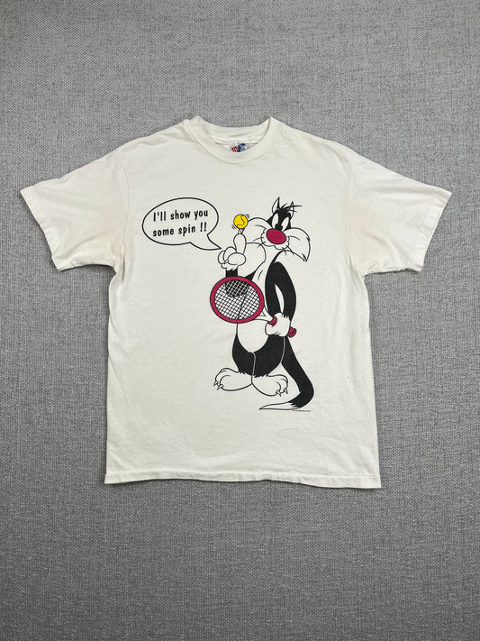 1995 Sylvester Tennis T-Shirt
