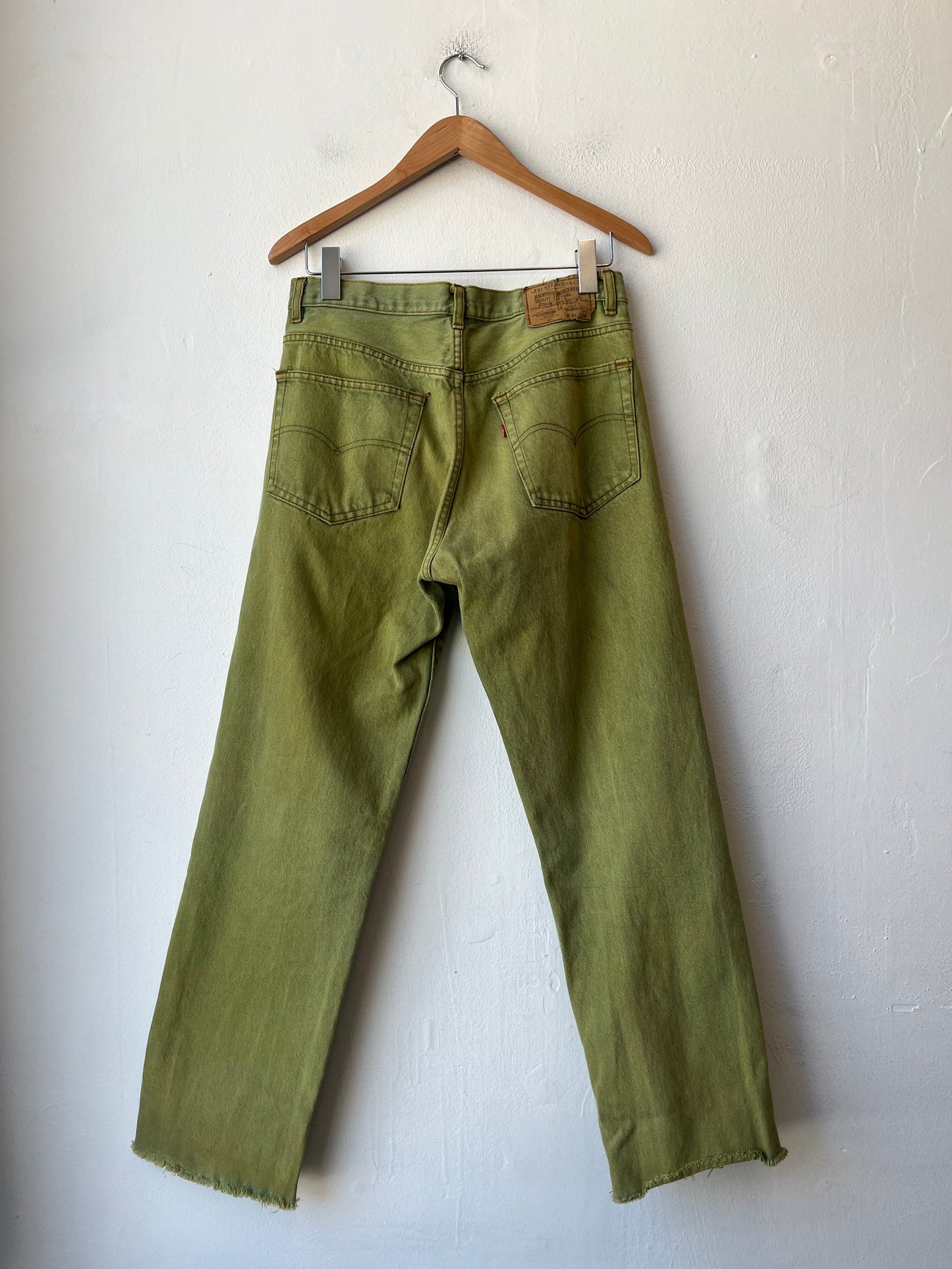 90's Levi's Green 501 31"