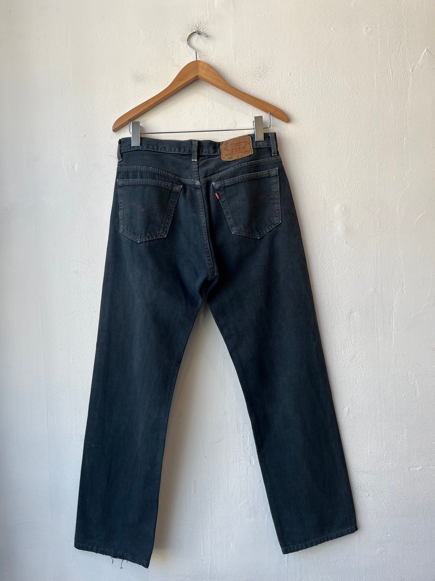 90's Levi's 501 Blue Jeans 31"