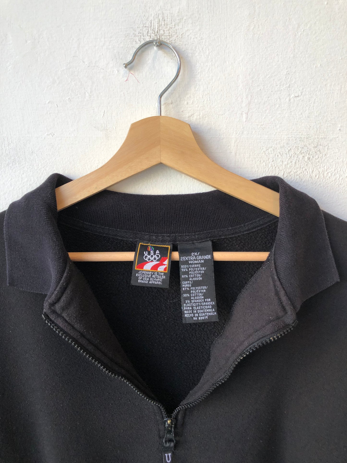 90's Olympics 1/4 Zip Sweater