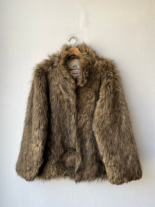 90's Faux Fur Jacket