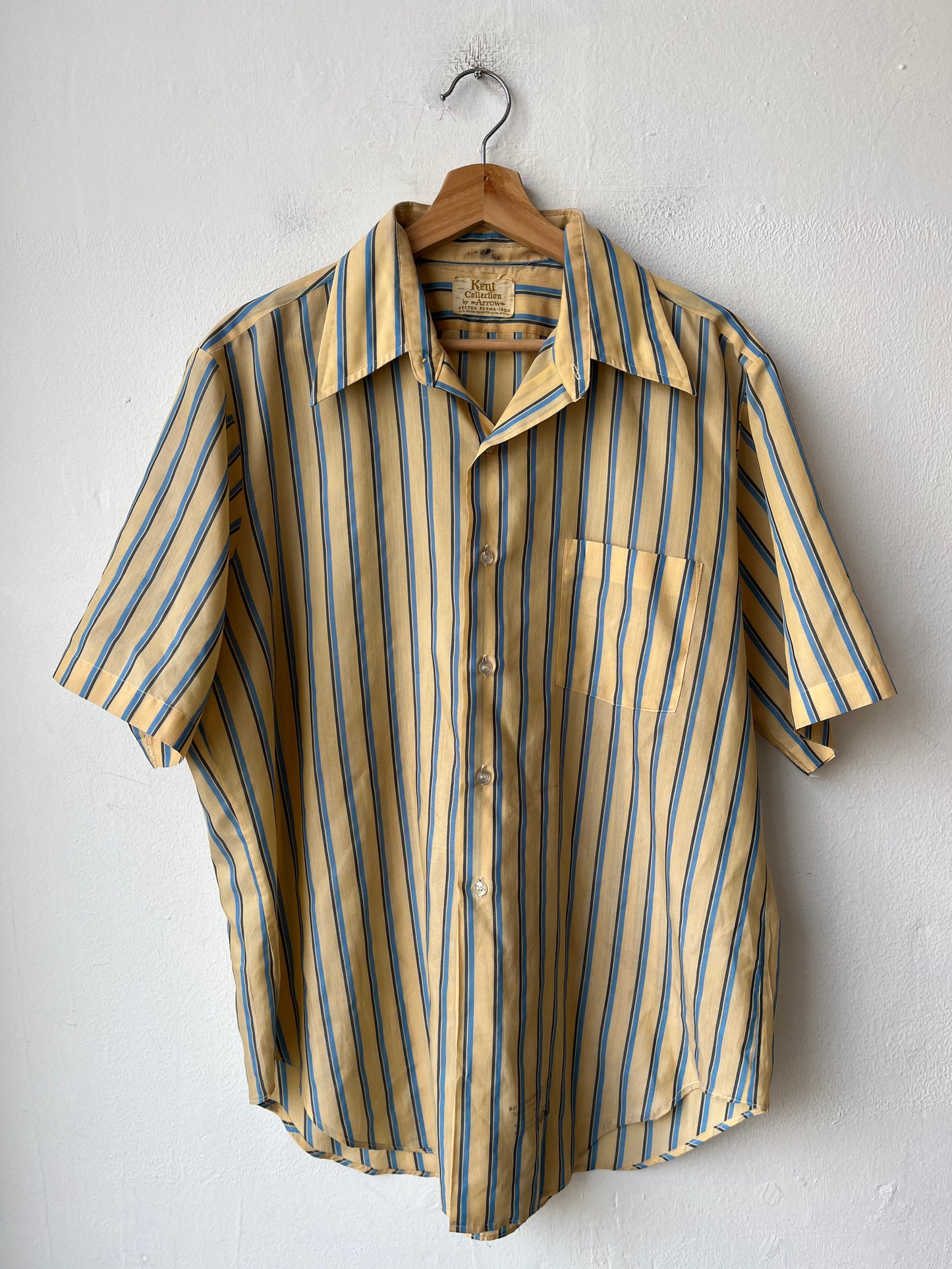 70's Arrow Striped Button Up Shirt