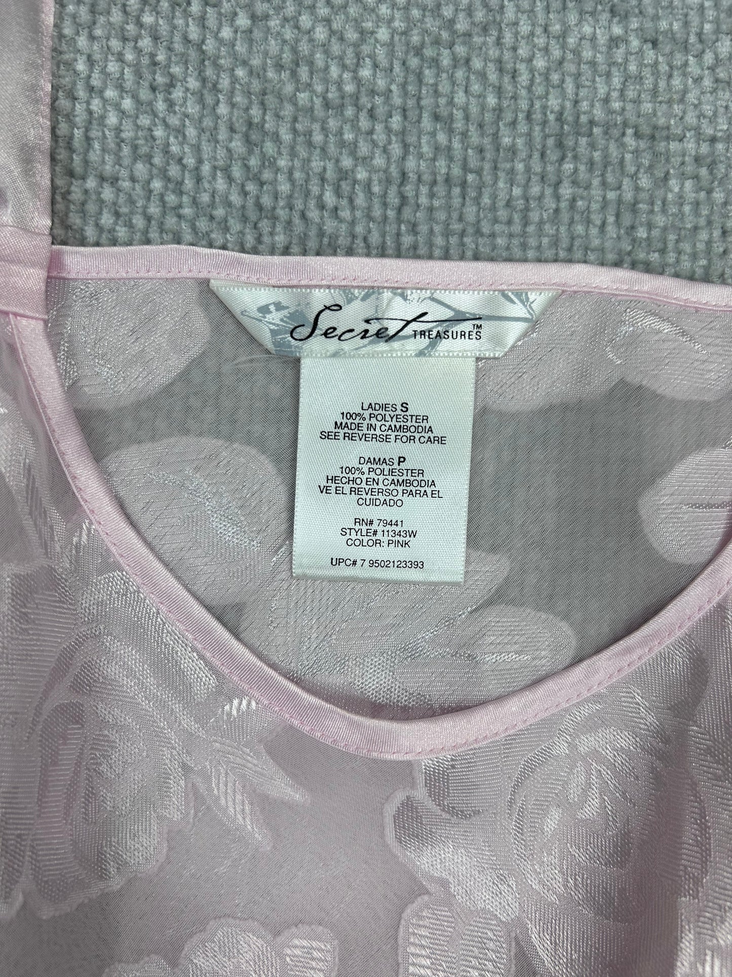 90's Pink Floral Slip