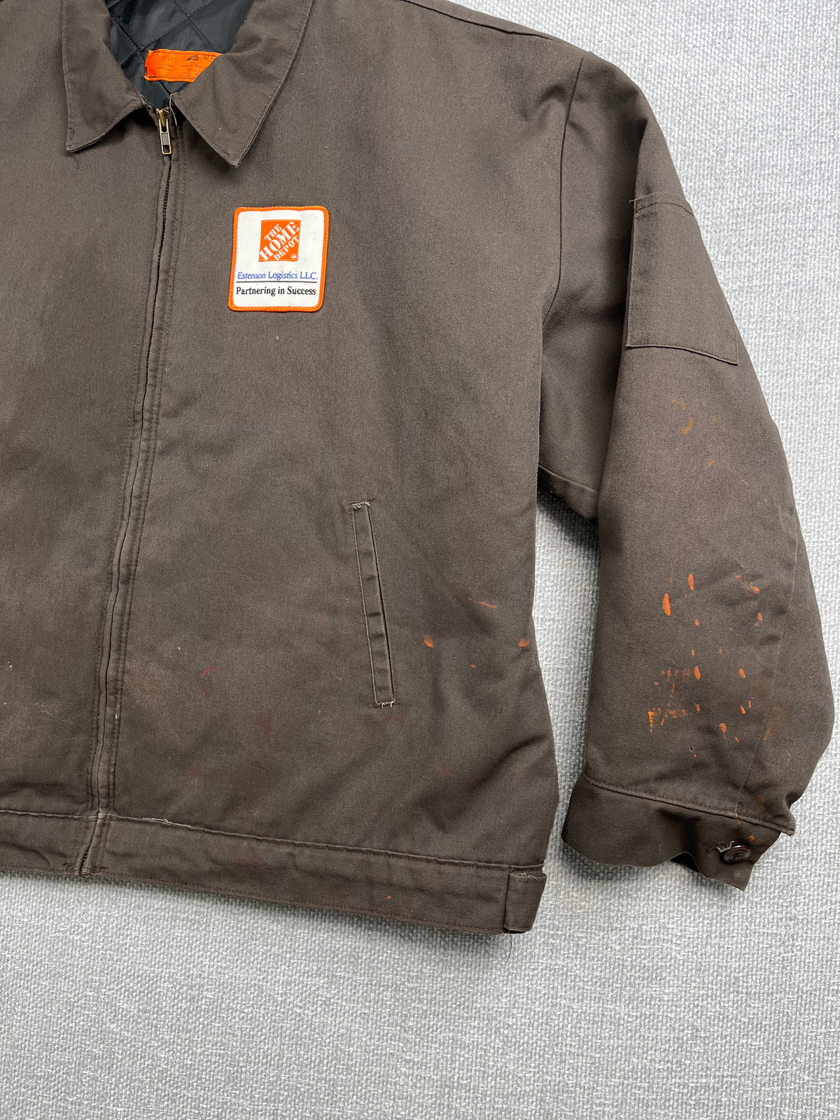 90's Brown Home Depot Work Jacket
