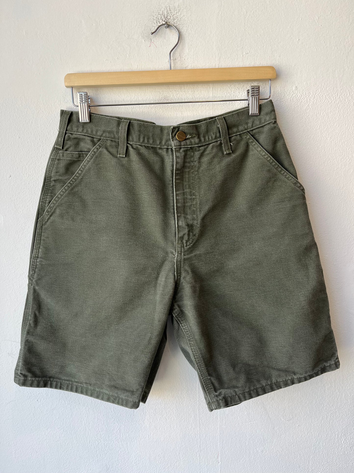 Y2K Green Carhartt Shorts 30”
