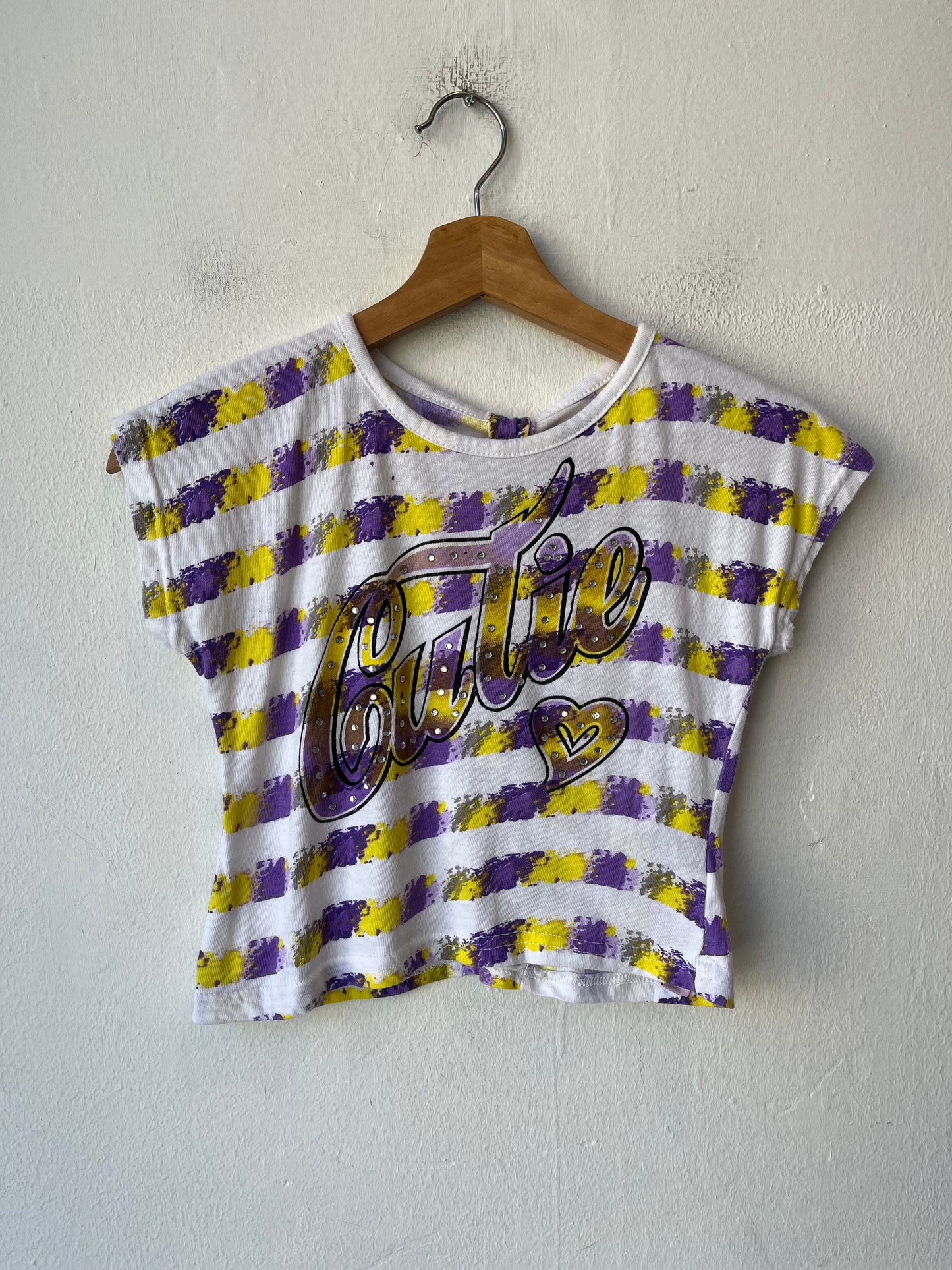 Y2K Cutie Rhinestone Top