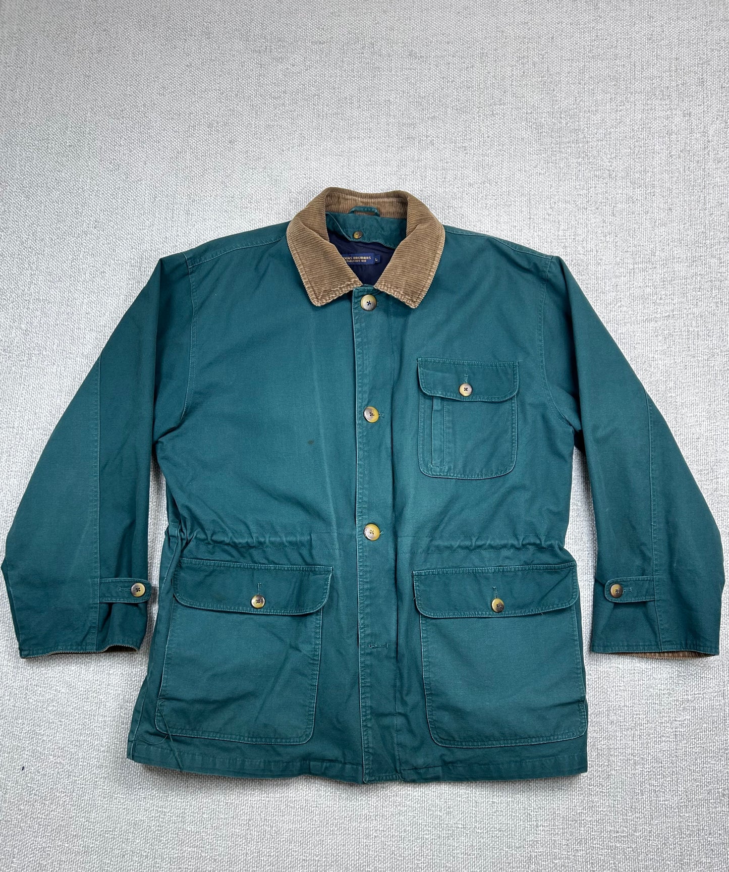 Y2K Brooks Brothers Green Coat
