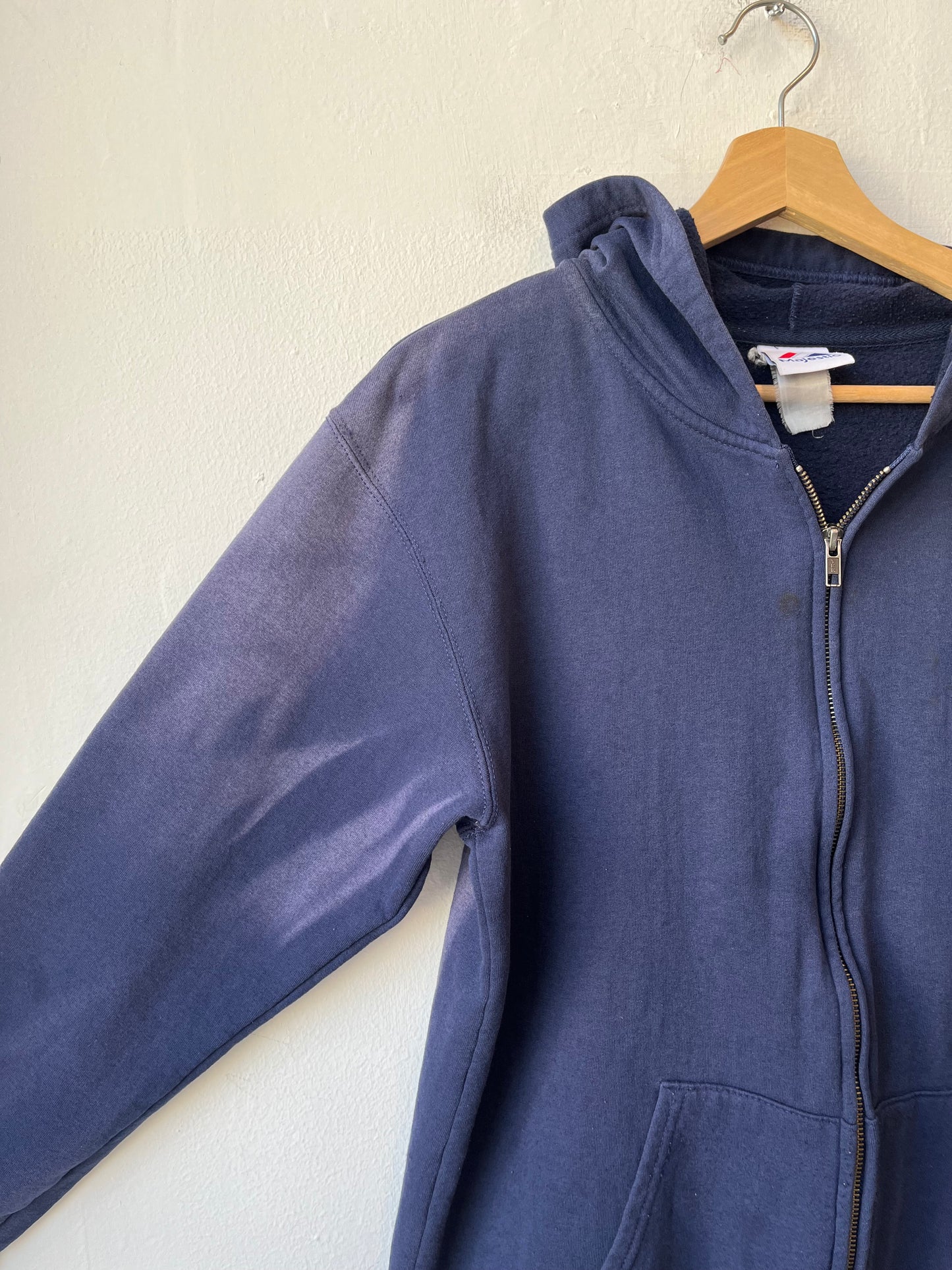 Y2K Sunfaded Zip Up Hoodie