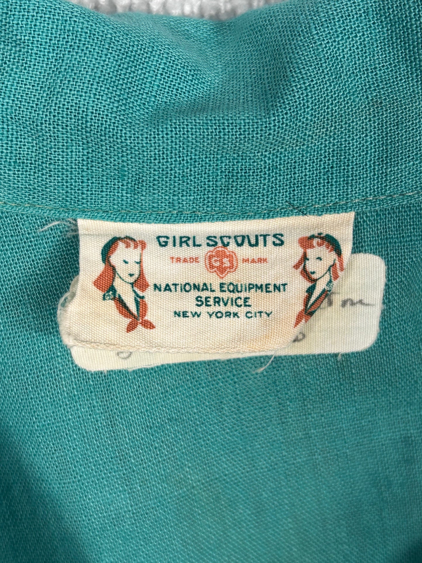 60's Girl Scout Collared Shirt