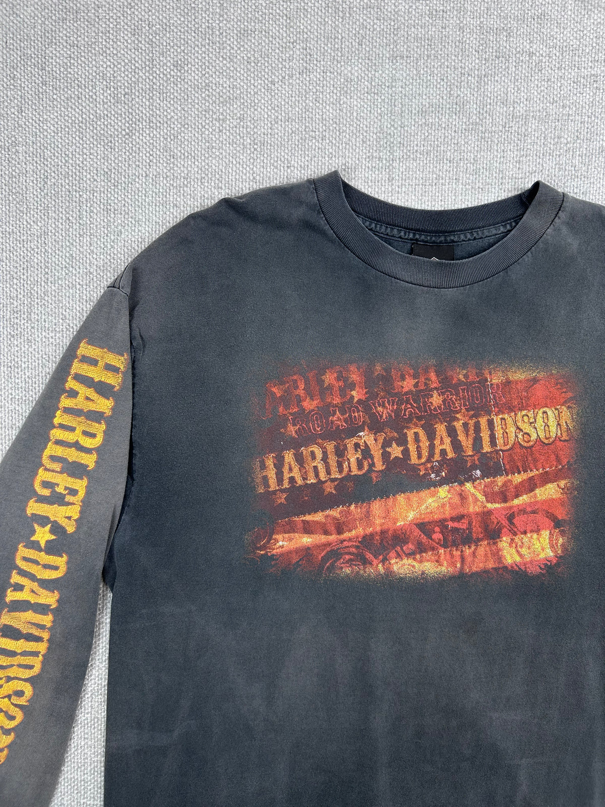 Y2K Faded Harley Davidson Long Sleeve
