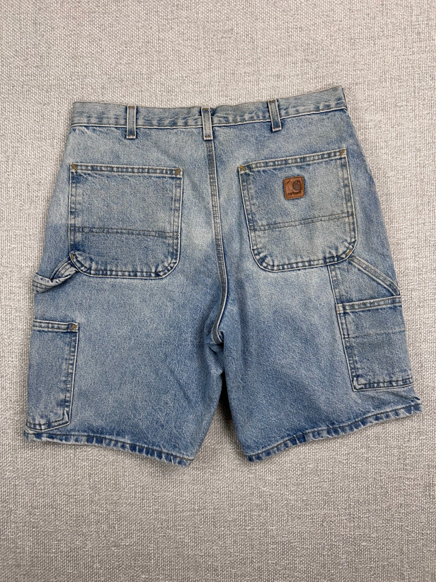 Y2K Carhartt Denim Carpenter Shorts 32"