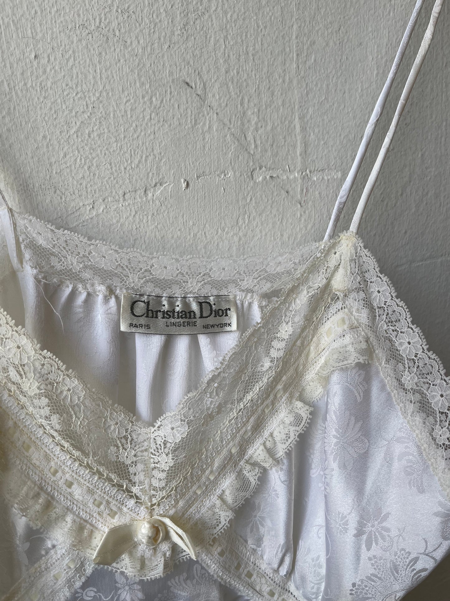 90's Dior White Maxi Dress