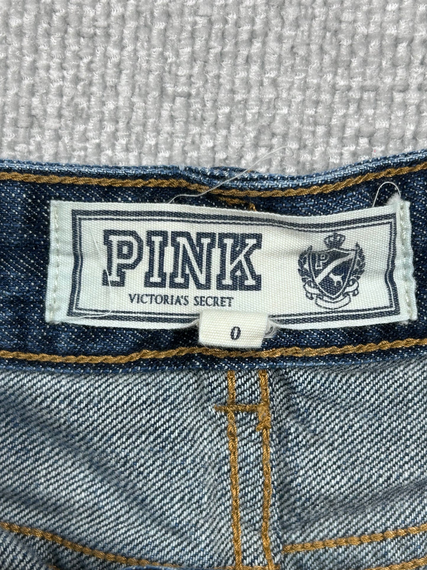 Y2K Denim Mini Shorts 28"
