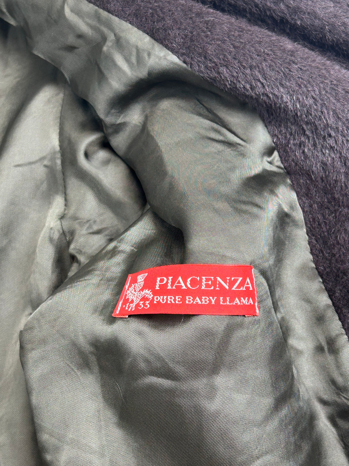 90's Cinzia Rocca Llama Coat