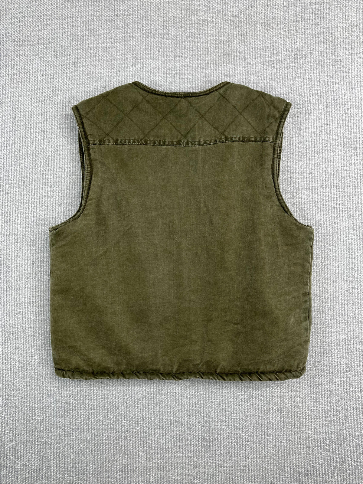 90's Lined Green Vest