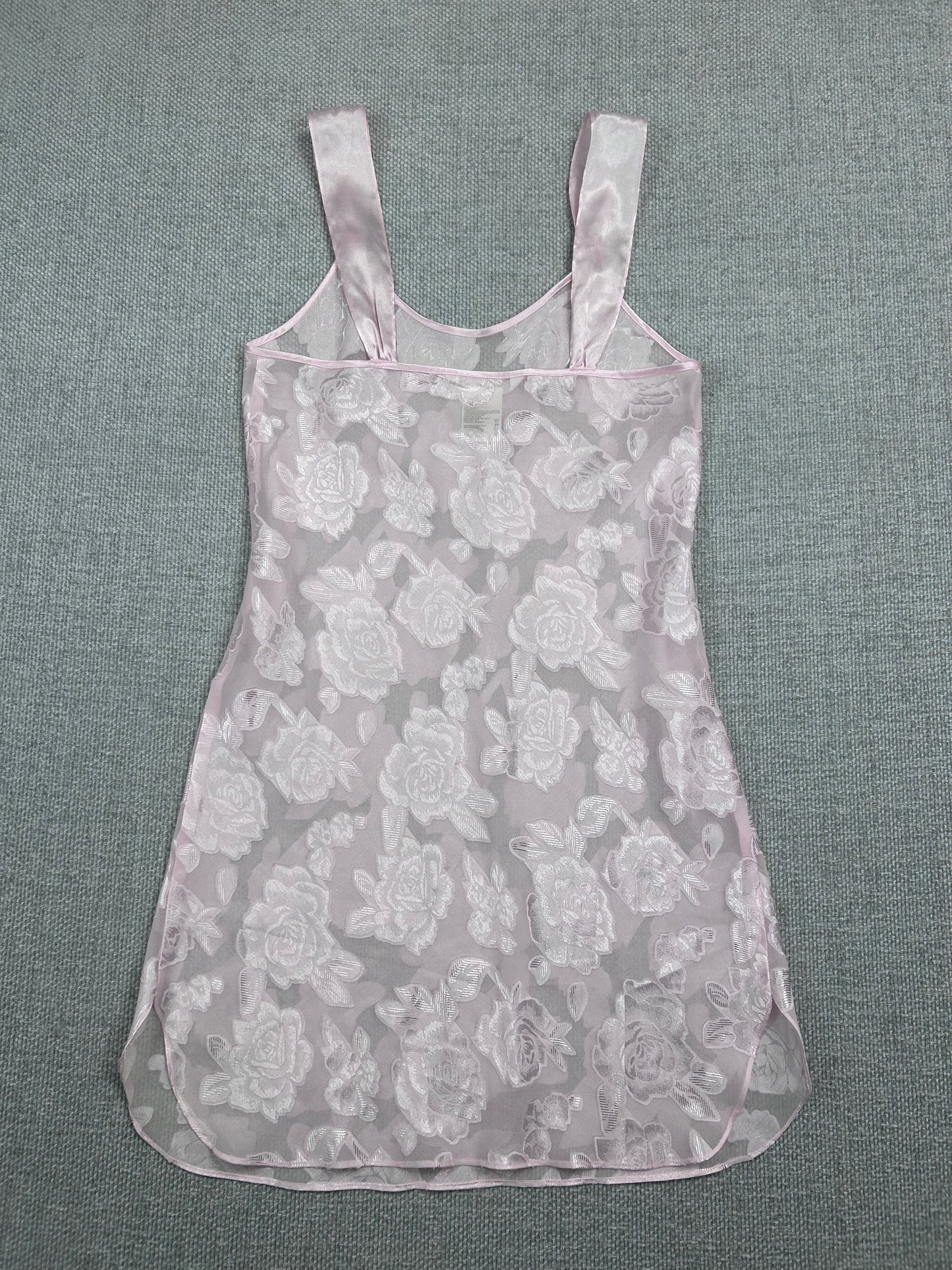 90's Pink Floral Slip