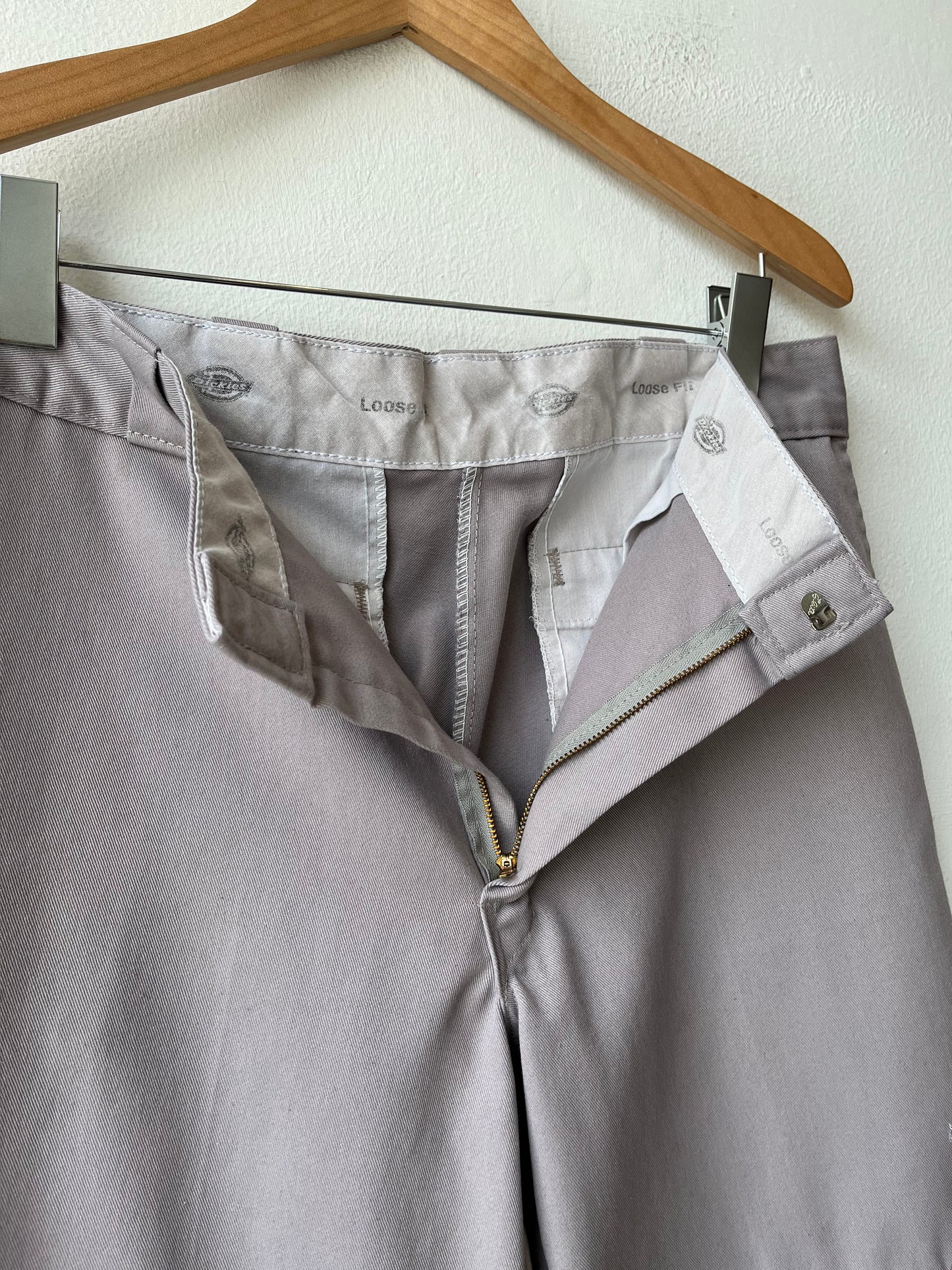 Y2K Gray Dickies Double Knee Pants 34"