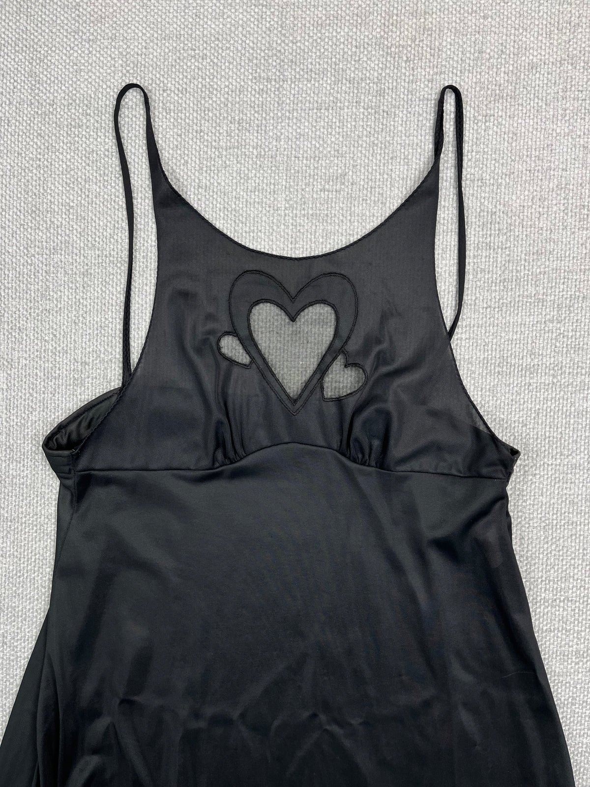 70's Heart Cutout Nightgown
