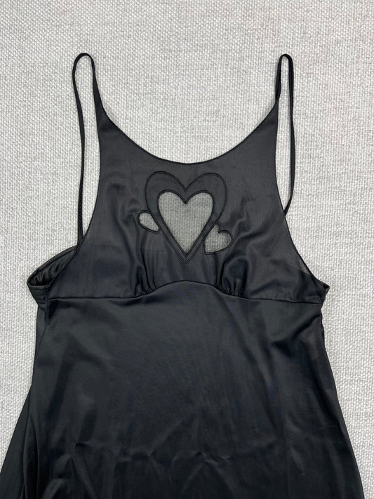 70's Heart Cutout Nightgown