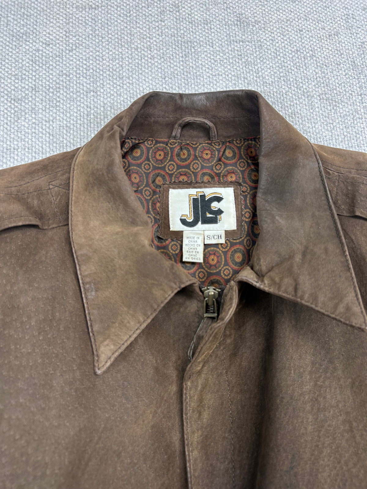 Y2K Suede Lined Bomber Jacket