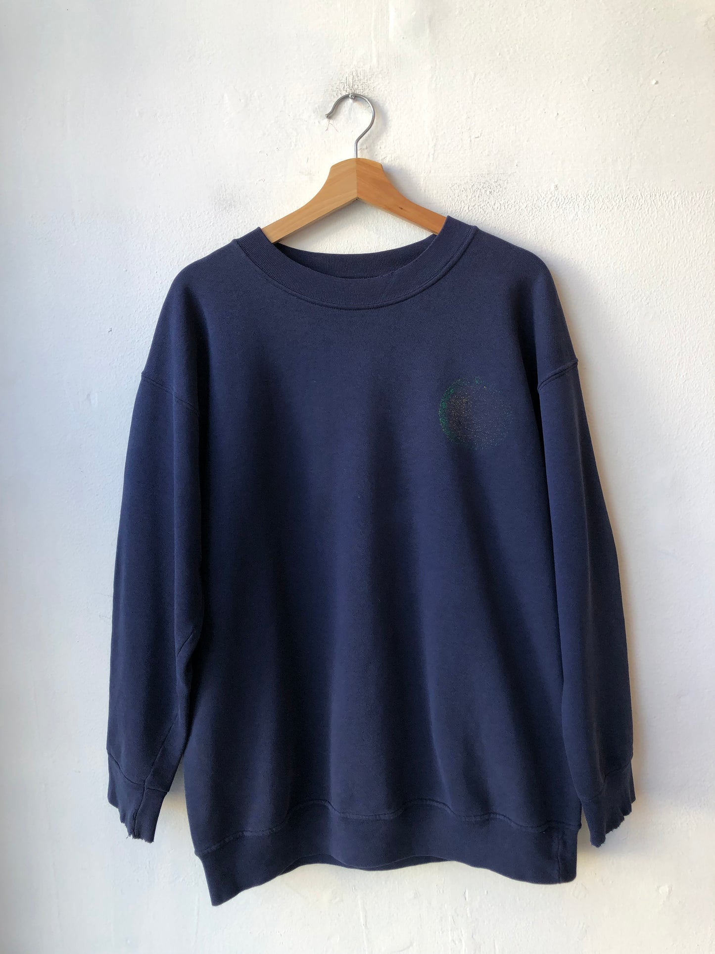 90's Faded Smiley Sweatshirt