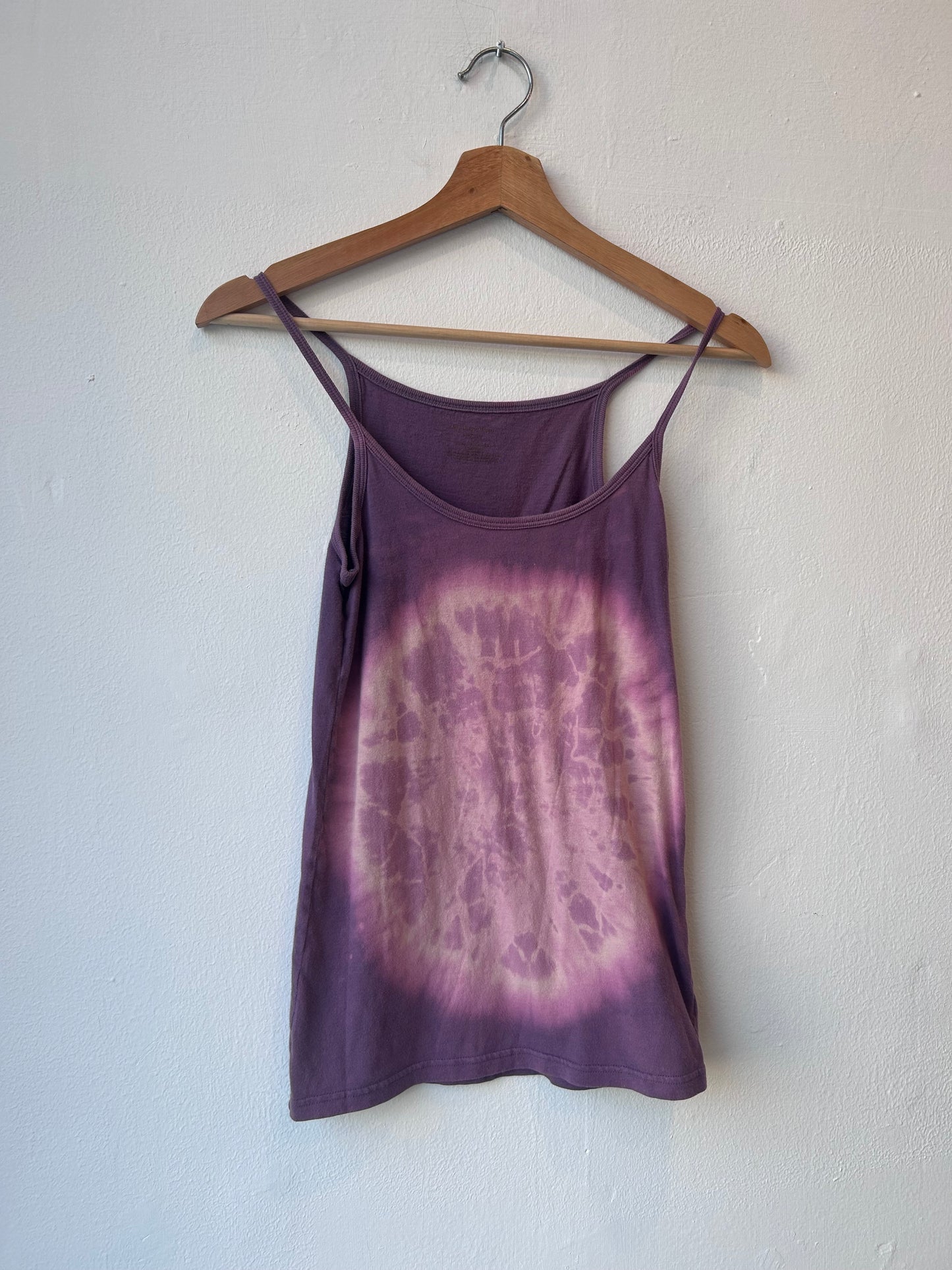 Y2K Purple Tie Dye Top