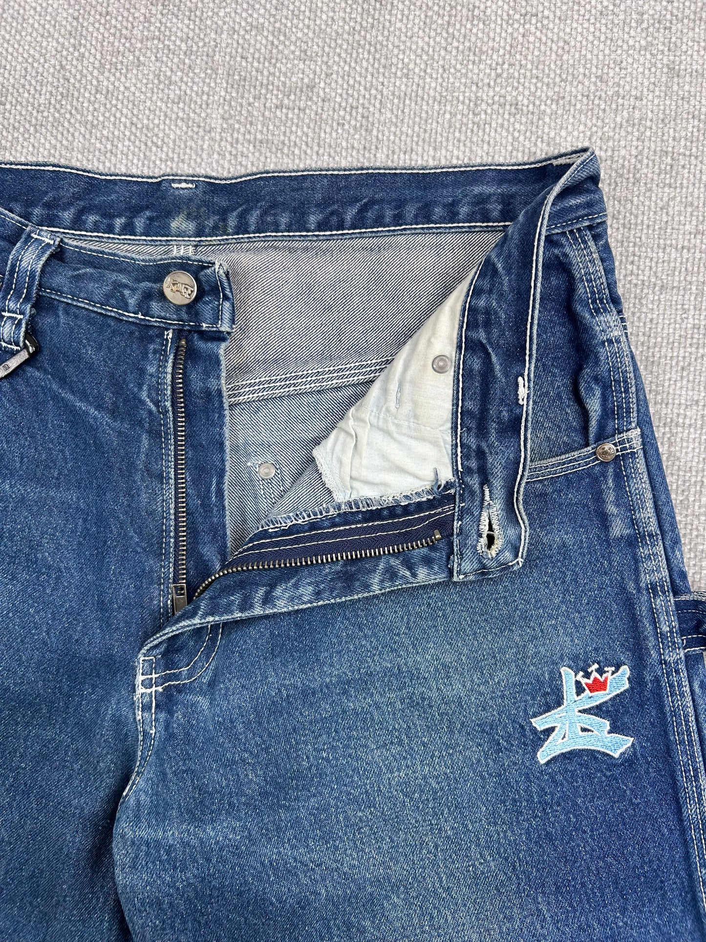 Y2K Baggy Denim Shorts 32"