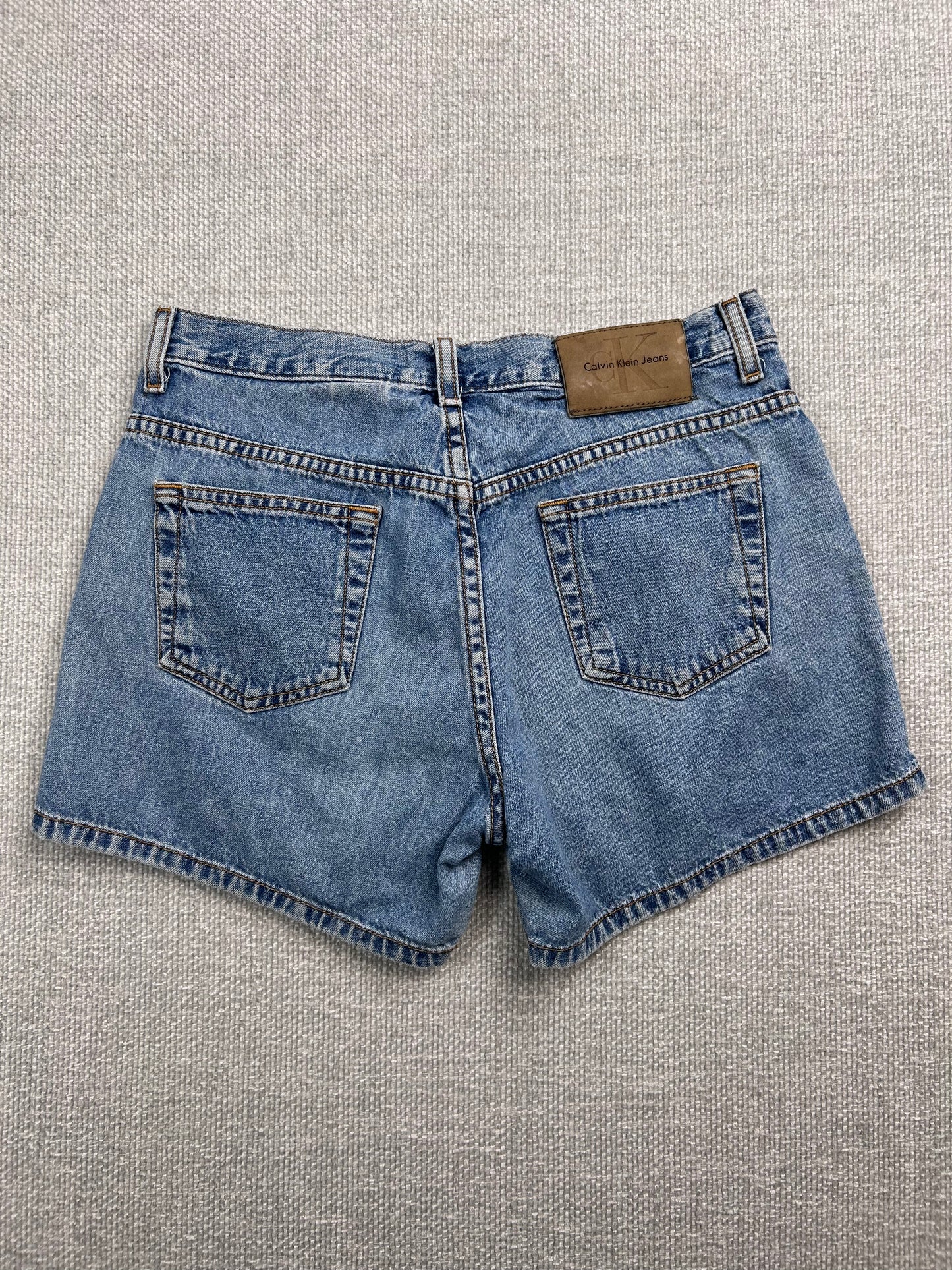 90’s Calvin Klein Denim Shorts 27"