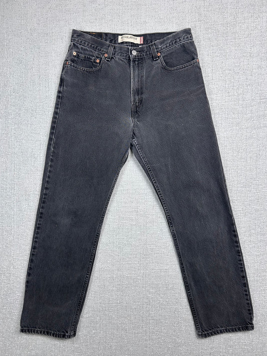 Y2K Levi's 505 Black Jeans 32"