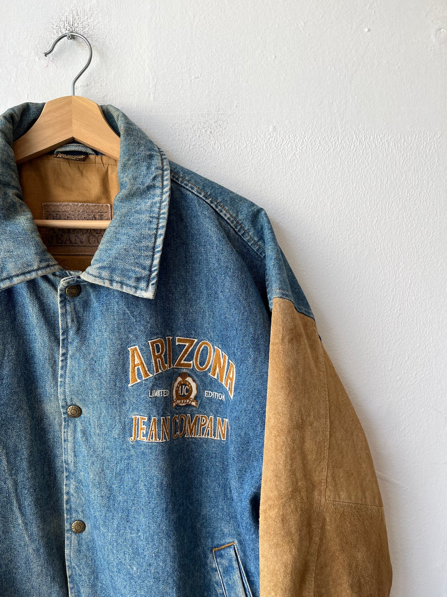 90's Arizona Suede Bomber Jacket